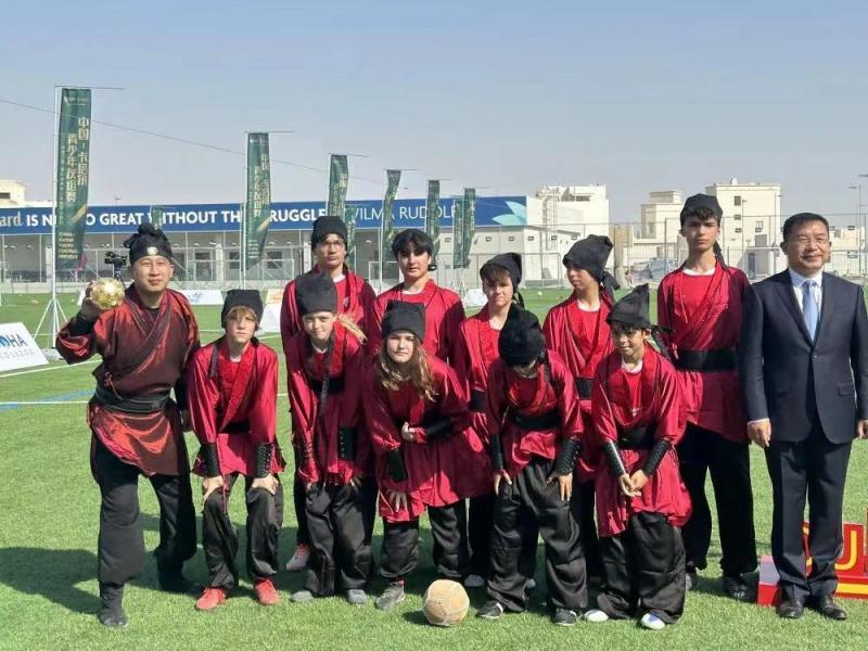 走进卡塔尔世界杯的“中国足球” 对话蹴鞠传承人：踢蹴鞠最好的老外是梅西